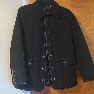 Women's Black Quilted Jacket